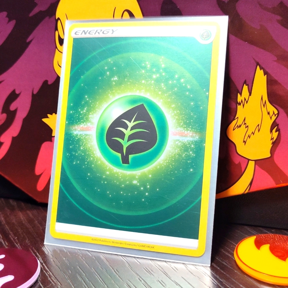 Grass Energy Holo Foil Crown Zenith